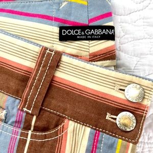 Dolce &  Gabbana Striped Pants